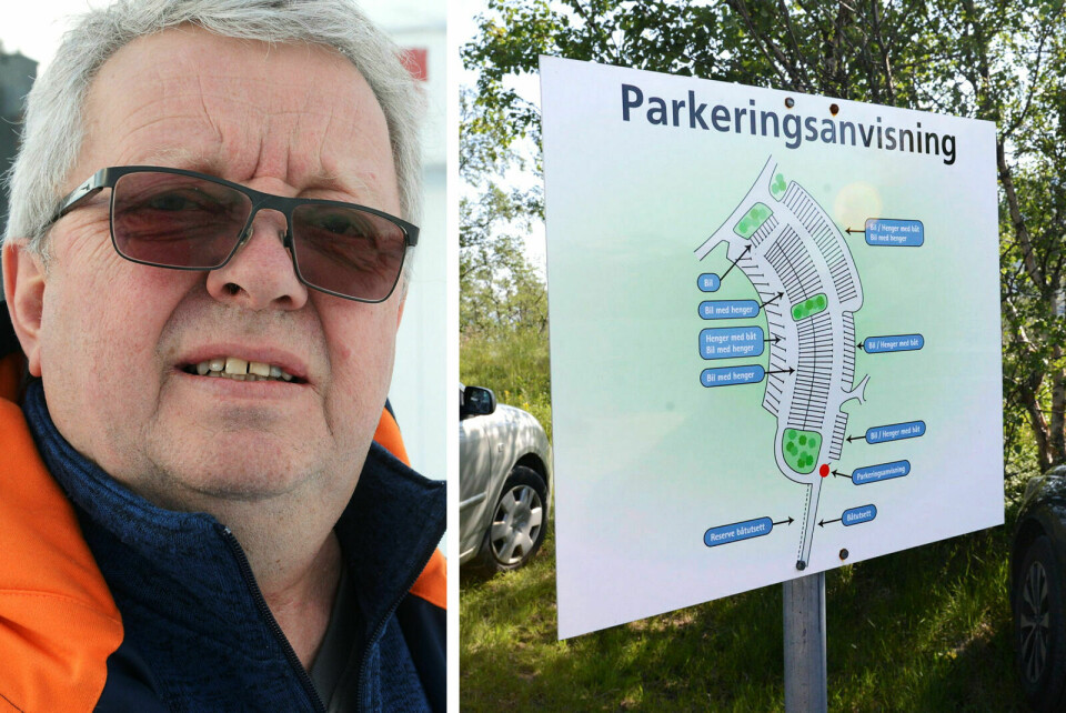 NYTT SYSTEM FRA NYTTÅR: Ett av fylkets største utfartsområder for friluftsliv – Altevatnet får kamerastyrt parkering. Foto: Knut Solnes