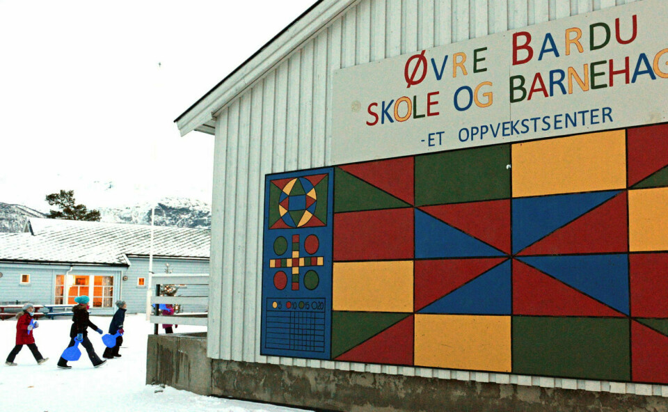 VURDERES PÅ NYTT: Framtiden for Øvre Bardu skole er igjen på dagsorden i Bardu. Arkivfoto: Knut Solnes
