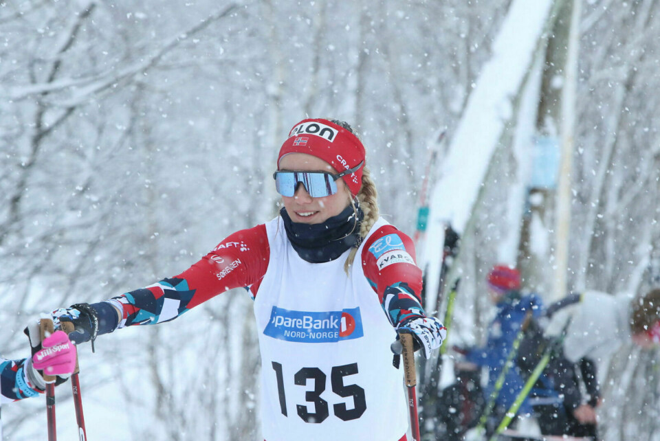NM-BRONSE: Ingrid Andrea Gulbrandsen fra BOIF vant bronse i U23-NM da hun endte på 15. plass totalt på 5 km klassisk under NM langrenn på Tolga torsdag. ARKIVFOTO Foto: Ivar Løvland