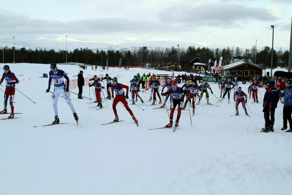 TILBAKE: Ni år etter siste NNM i Alta samles skiskytterne igjen til landsdelsmesterskap på Kaiskuru skistadion i Alta. Her fra 2014-mesterskapet. Foto: Ivar Løvland