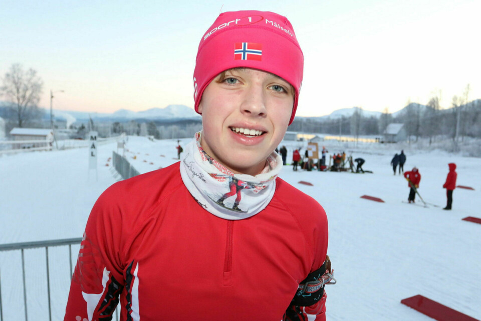 SPENT: Bjørn-Anders Eriksen fra Målselvs skiskyttere er klar for sesongens største høydepunkt, Hovedlandsrennet. ARKIVFOTO Foto: Ivar Løvland