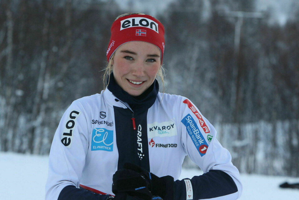 DRAMMEN-MÅL: Ingrid Andrea Gulbrandsen håper prestasjonene på Veldre Sag fredag vil gi henne plass i by-sprinten i Drammen til uka. Foto: Ivar Løvland