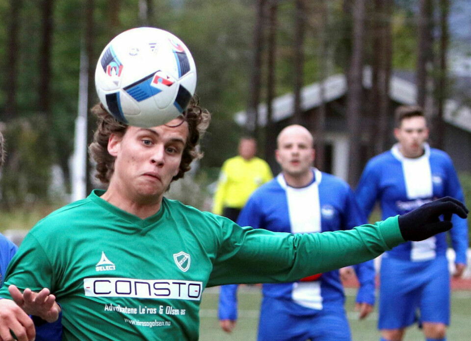NY KLUBB: Morten Mathisen spilte futsal for Storsteinnes, men har nå funnet seg ny klubb. Bildet er fra da Fløya 2 møtte Nordkjosbotn i 4. divisjon i 2016. FOTO: IVAR LØVLAND