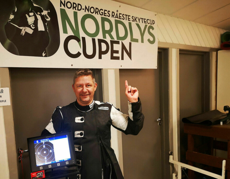 STORT STEVNE: Tony Rubbås Jacobsen er spent før tidenes første Nordlyscup som skal skytes i regi av seks skytterlag i Troms midt i januar måned. FOTO: Privat Foto: Privat