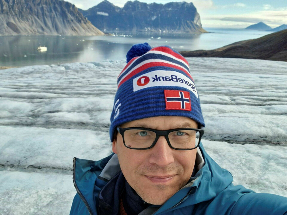 SAMARBEIDER: Lennarth Kvernmo som er næringssjef i Longyearbyen innleder nå et samarbeid med Midt Troms. Privat foto