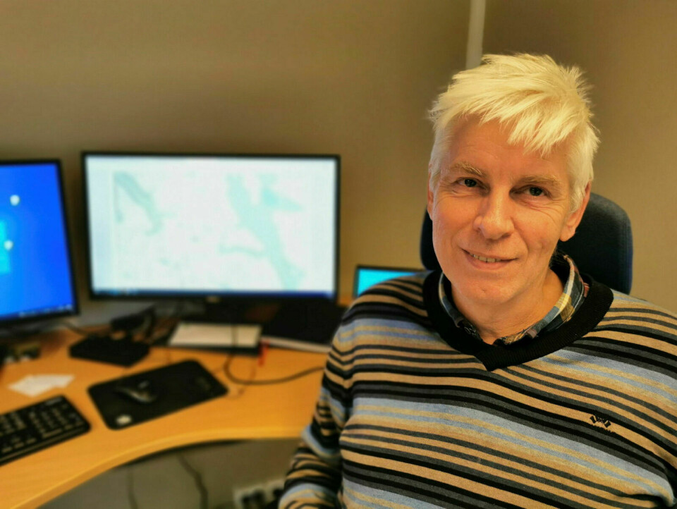 FORNØYD: Morten Tomter er fornøyd med arbeidet som er gjort og håper at skuterløypene vil kunne åpne i utvidet form fra og med første desember i år.