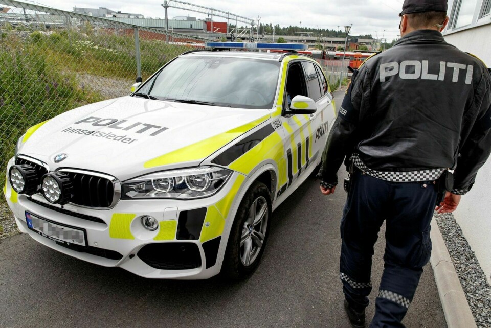 STANSET: En bilfører måtte stanses ved hjelp av spikermatte nær Nordkjosbotn mandag kveld. Illustrasjonsfoto: Gorm Kallestad / NTB