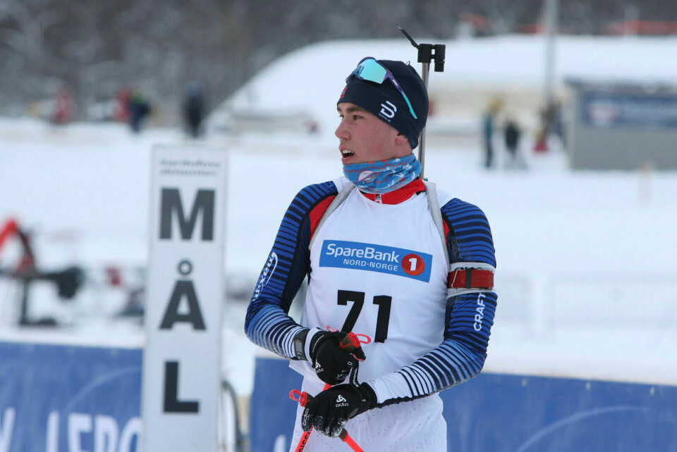 TUNGT: Under norgescupen på hjemmebane sist vinter gikk Morten Hol kun sprinten. Nå håper han snart kroppen skal begynne å fungere som han ønsker i treningsarbeidet.