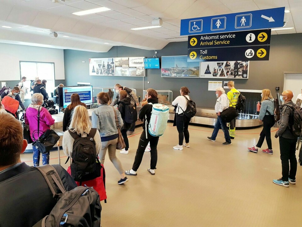 HAR TO AVGANGER I DAG: Bardufoss lufthavn. Arkivfoto: Ivar Løvland