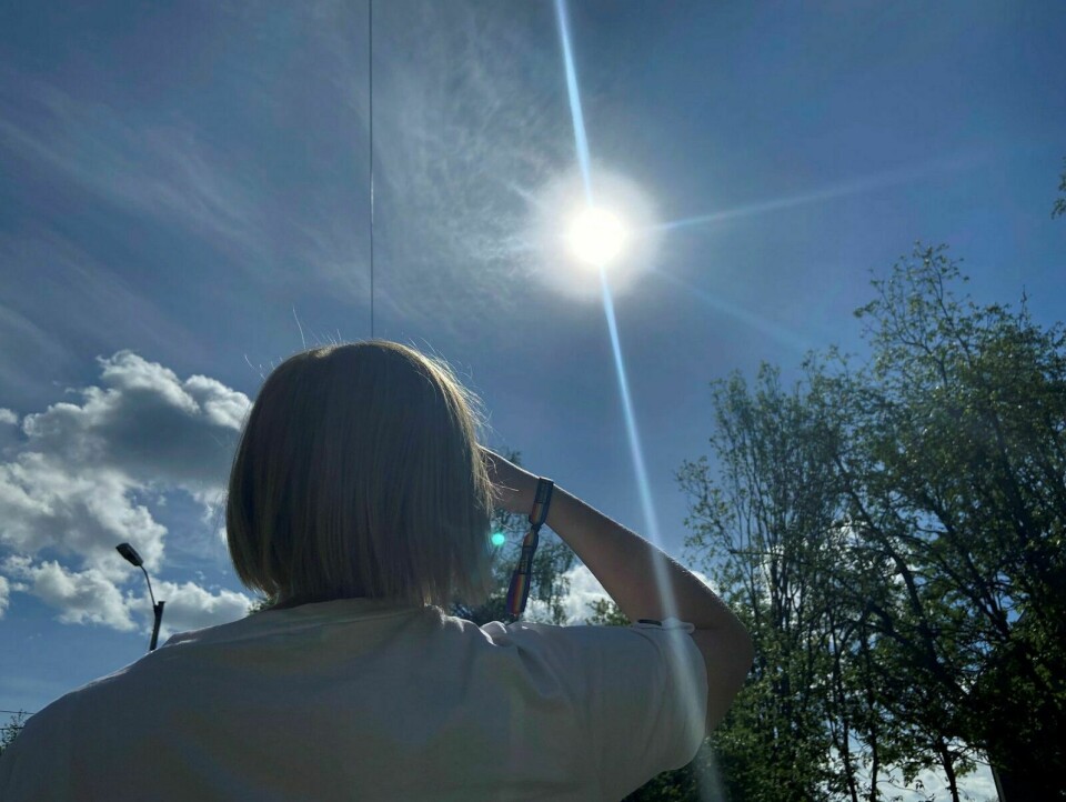 SOLFYLT: Helga starter solfylt og med sommerlige temperaturer. Illustrasjonsfoto: Kari Anne Skoglund