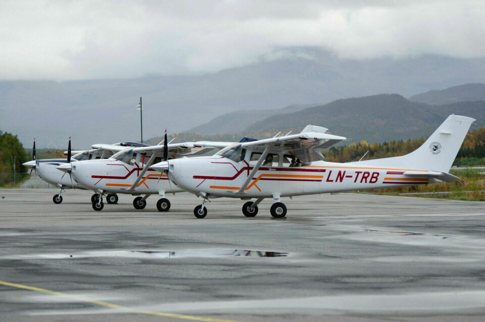 MISTER GODKJENNING: Den øverste ansvarlige for flyskolen på Bardufoss kan komme til å miste sin godkjenning fra Luftfartsverket. FOTO: Privat Foto: Privat