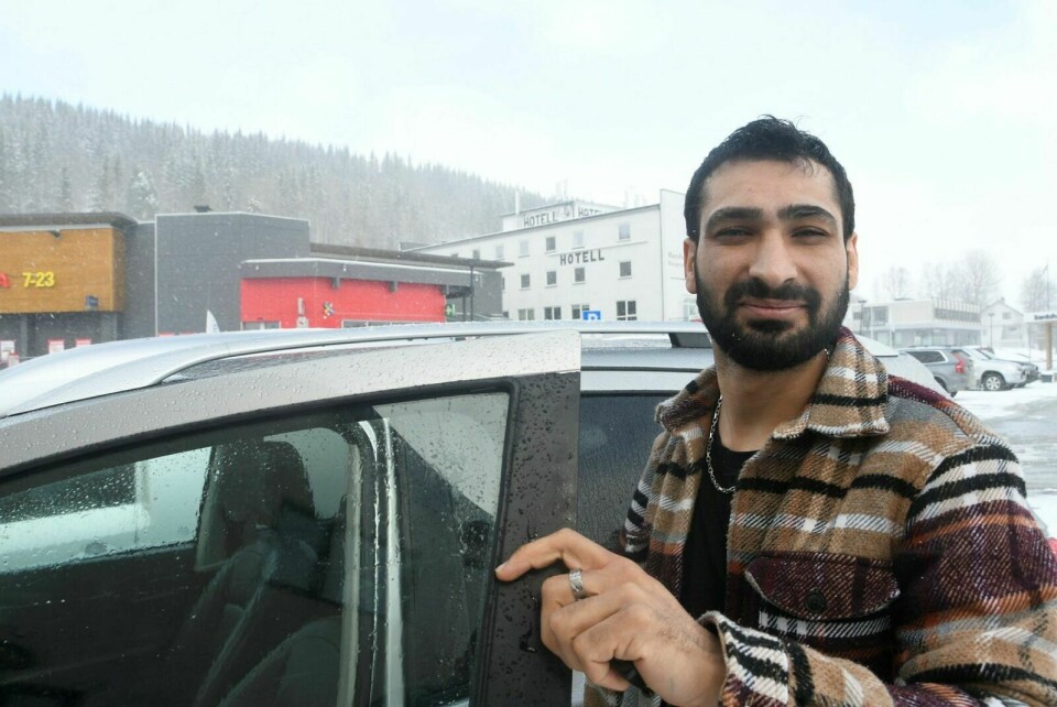 NYTT SELSKAP: Kamiran Ali Fares starter et nytt taxiselskap i Målselv ved navn Aurora Taxi. Han ønsker nå å skape konkurranse på taximarkedet i Målselv. Arkivfoto: Torbjørn Kosmo