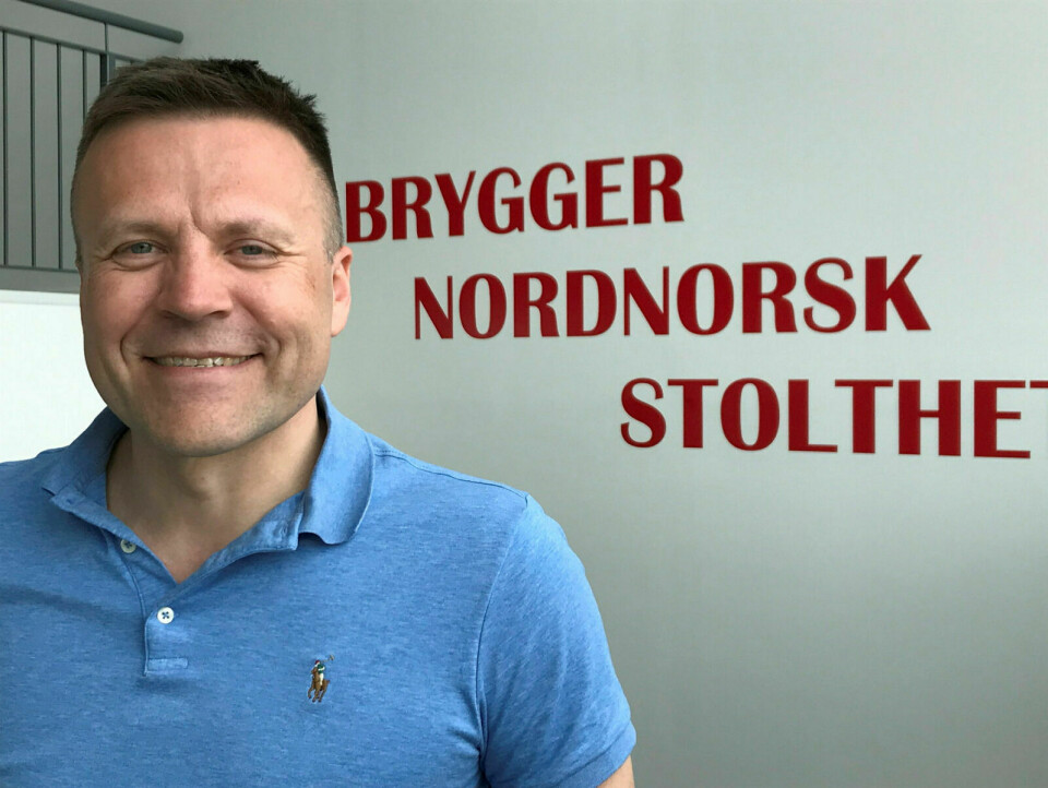 GODE RESULTATER: Som administrerende direktør i en bedrift som brygger nordnorsk stolthet har Roger Karlsen grunn til å være fornøyd, både med gode resultater og lovende fremtidsutsikter for Macks ølbryggeri.