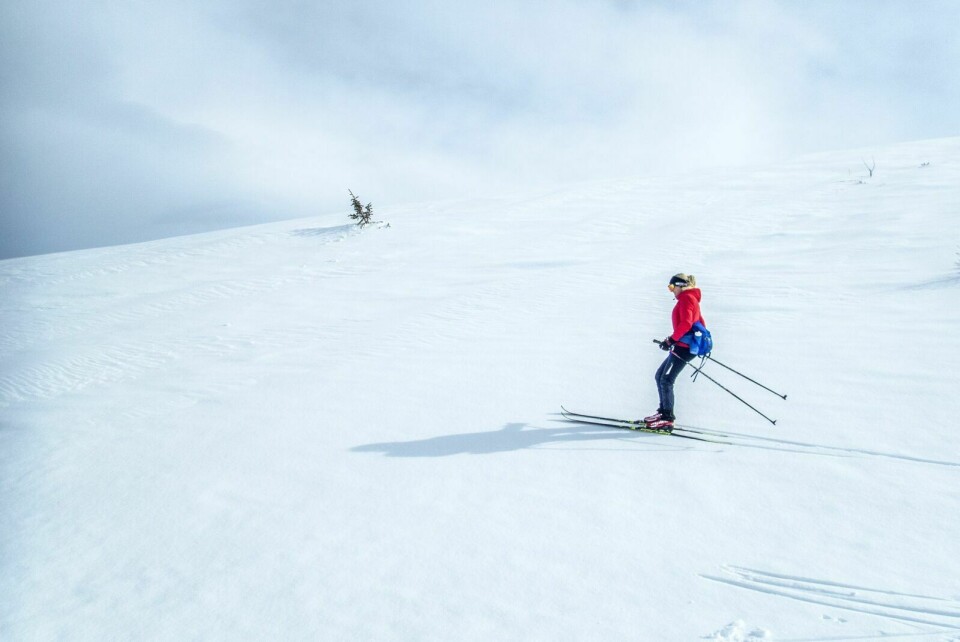 MANGE BLIR HJEMME: Det er en minoritet av den norske befolkning som i påsken reiser til fjellet for opplevelser som dette. Illustrasjonsfoto: Gorm Kallestad / NTB