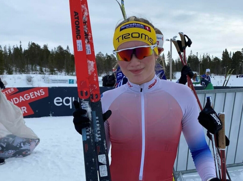 NEST BEST: Tuva Mathea Gulbrandsen fra BOIF var lørdag nest best i norgescupfinalen på Lyngna. Foto: PRIVAT