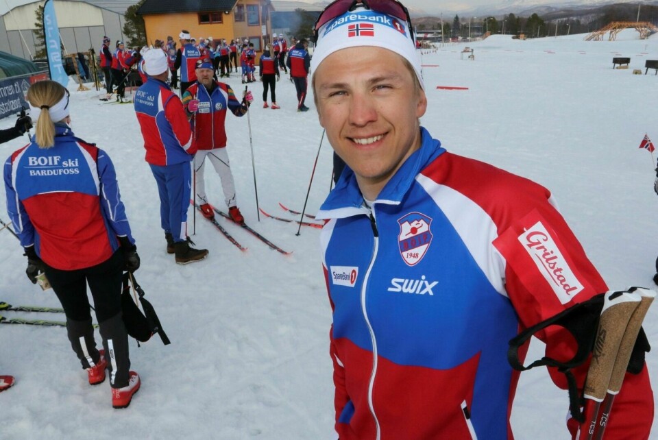 HJEM PÅ RENN: Etter noen helger i verdenscup er det Førjulsrennet på Bardufoss som blir neste konkurransen til Erik Valnes. Det er et ledd i Tour de Ski-planen til BOIF-løperen. Arkivfoto: Ivar Løvland
