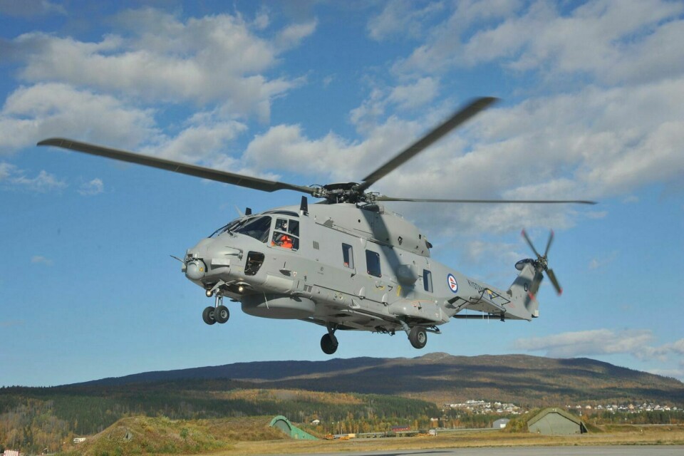 I SPILL: De maritime NH90-helikoptrene på Bardufoss er igjen i spill. ARKIVFOTO: MORTEN KASBERGSEN