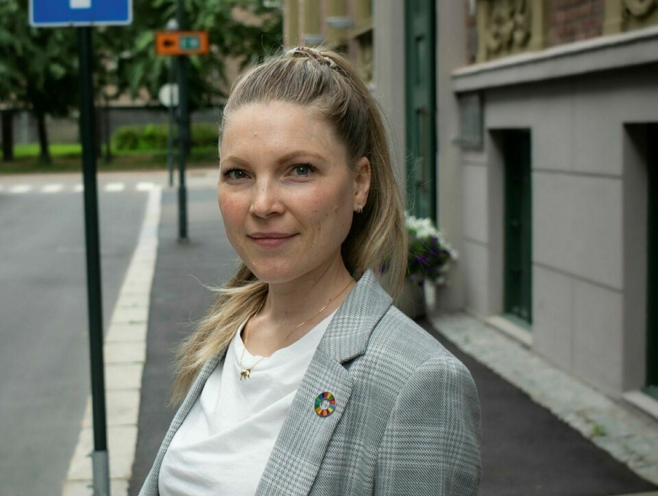 RÅDGIVER: Trafikksikkerhetsrådgiver i Ung i Trafikken, Liv Marie Bendheim. Foto: Henrik Pettersen Sunde