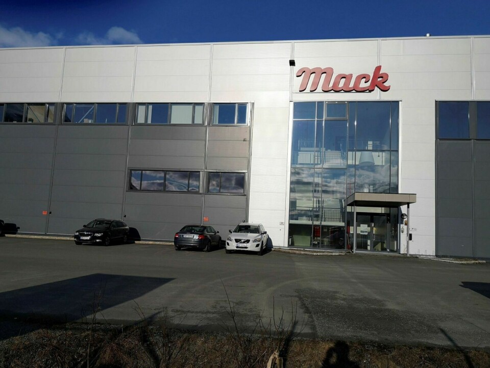 HENLAGT: Saken om underslag fra Mack sin fabrikk i Nordkjosbotn er nå henlagt fra påtalemyndighetenes side. Foto: Ivar Løvland (Arkiv)