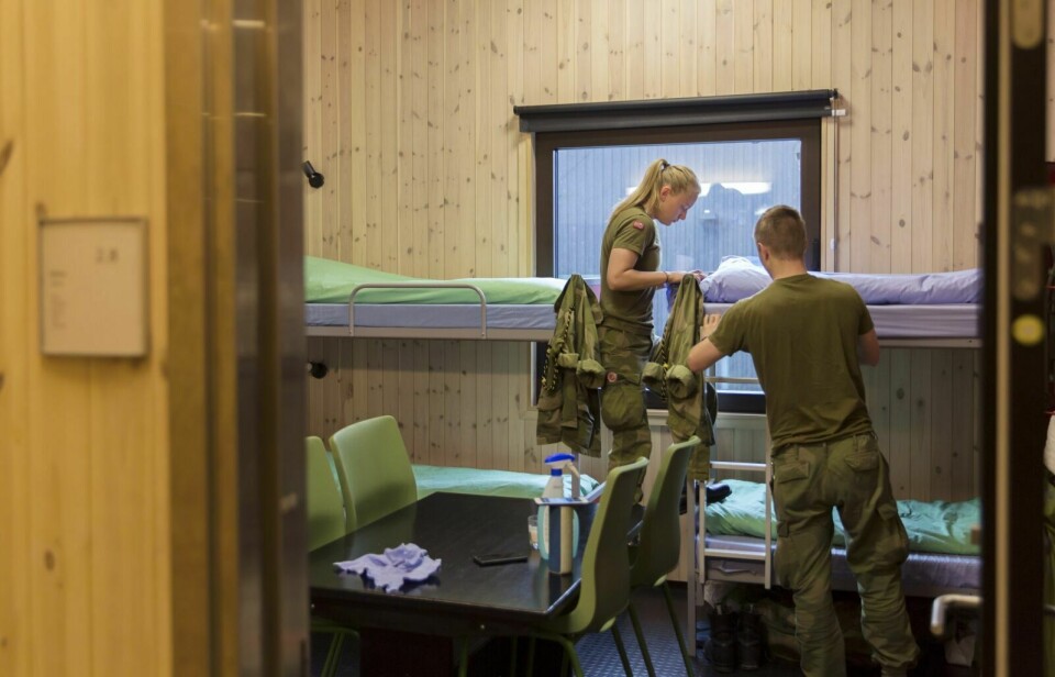 Mannlige soldater som delte rom med kvinner, ble mer positive til likestilling, ifølge en studie. Foto: Marion Aaserud Dahlen / Forsvaret