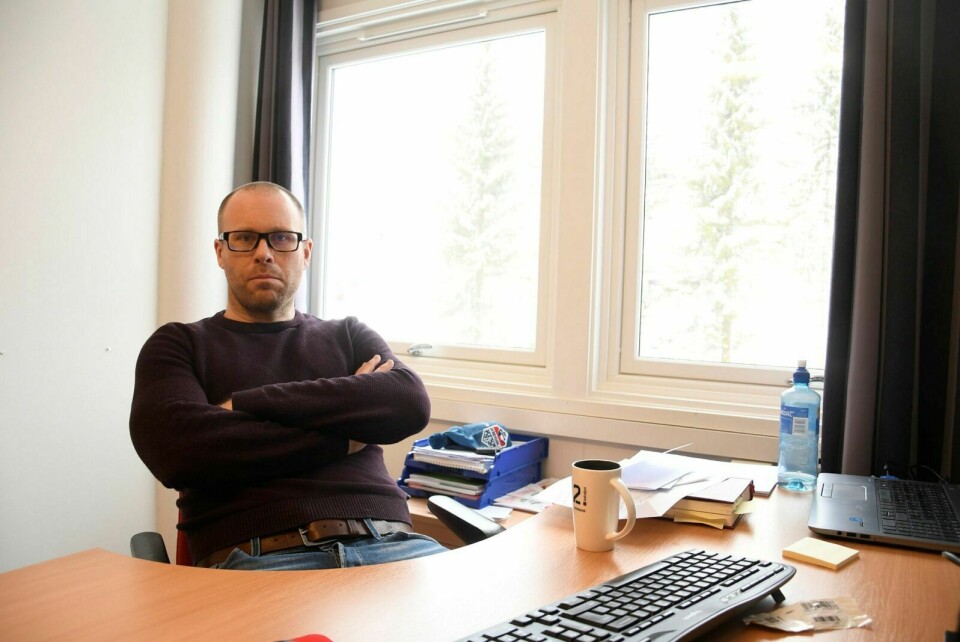 GLEDER SEG: Sokneprest i Øverbygd, Audun Sæbø, ser fram til at konfirmasjonene skal starte. Foto: Torbjørn Kosmo