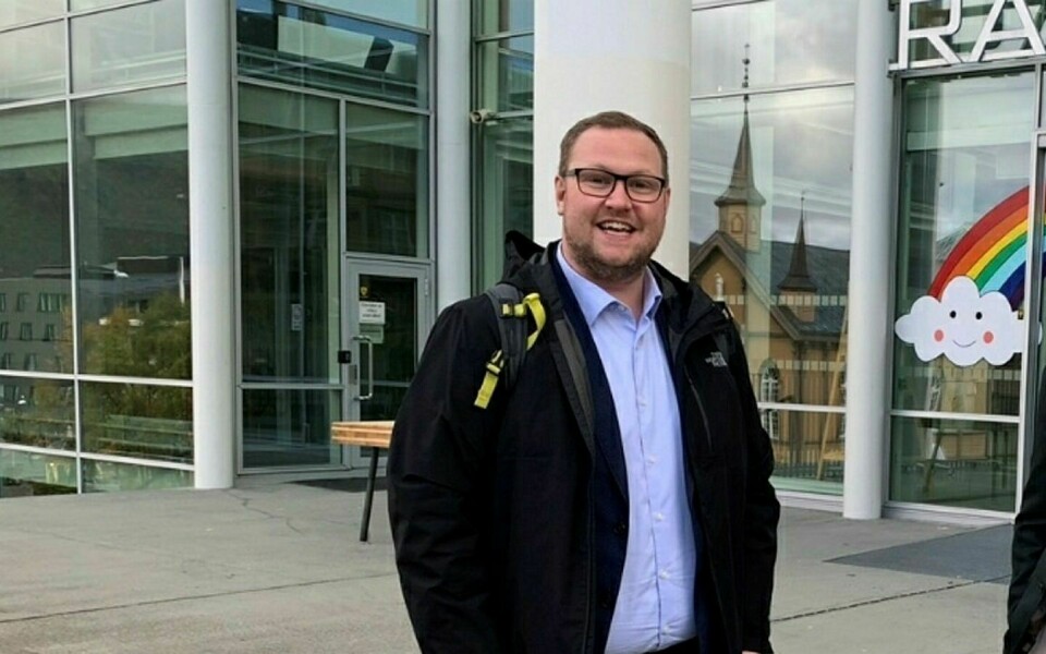 Erlend Svardal Bøe, toppkandidat til Stortinget for Høyre i Troms.RESSEFOTO: HØYRE
