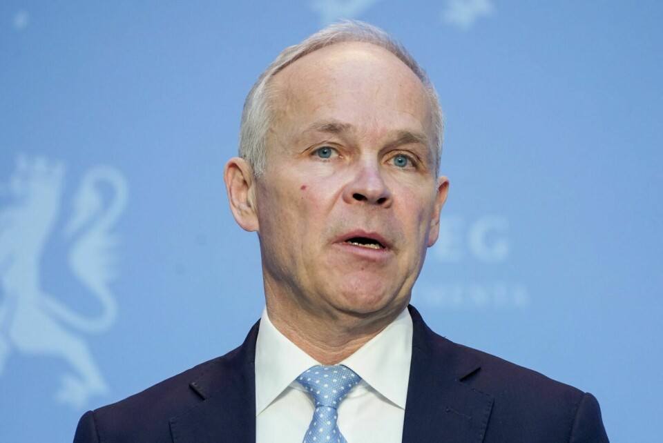 SUM: Finansminister Jan Tore Sanner (H) og regjeringen har brukt 227 milliarder kroner på krisetiltak. Foto: Håkon Mosvold Larsen / NTB