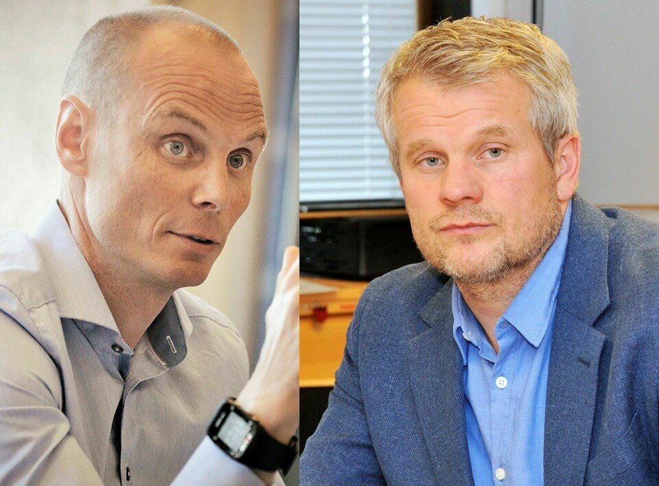 IKKE HELT ENIGE: Bardu-ordfører Toralf Heimdal (t.v.) og Målselvs varaordfører Martin Nymo er ikke helt enige seg imellom. FOTO: ARKIV/MONTASJE