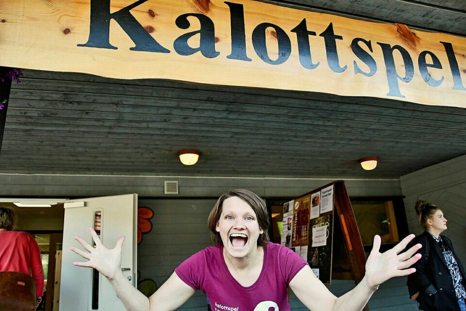 GLEDELIG: Daglig leder i Kalottspel, Nina Fjeldet, gleder seg over at festivalen har blitt tildelt 300 000 kroner over de neste tre årene. Arkivfoto: Torbjørn Kosmo