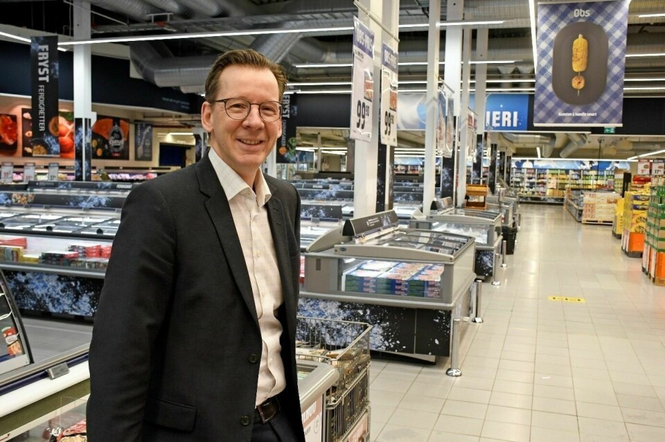 TOPPSJEF: Administrerende direktør Yngve Haldorsen i Coop Nord. Foto: Rune Stoltz Bertinussen