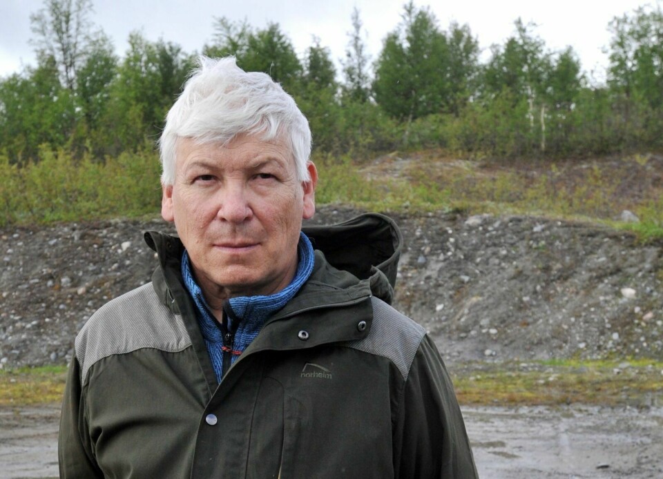 Leder av Troms reindriftssamers fylkeslag, Per Mathis Oskal. Arkivfoto: Terje Tverås