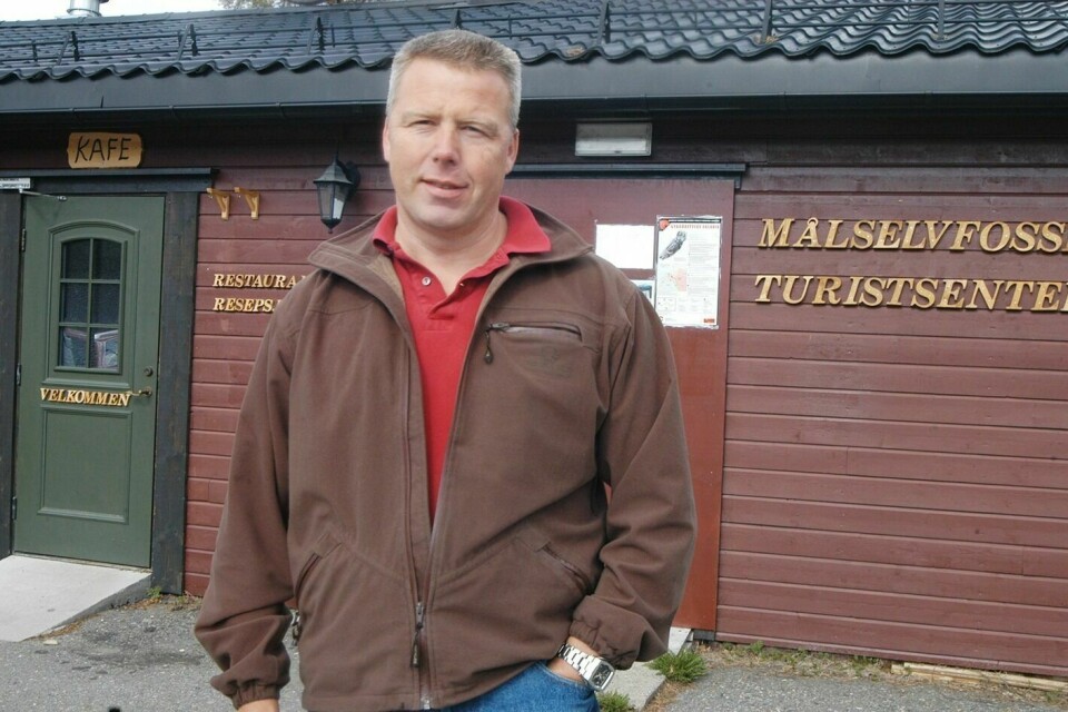 FORTSATT STENGT: Daglig leder for Øvre Målselvfossen er Bjørn Harald Arntzen. Foto: Arkivfoto