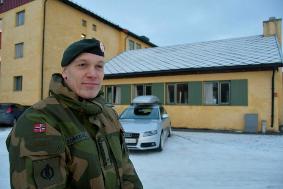 TO NYE: Hærens talsmann, major Eirik Skomedal, kunne torsdag bekrefte to nye smittede norske soldater. Arkivfoto: Torbjørn Kosmo