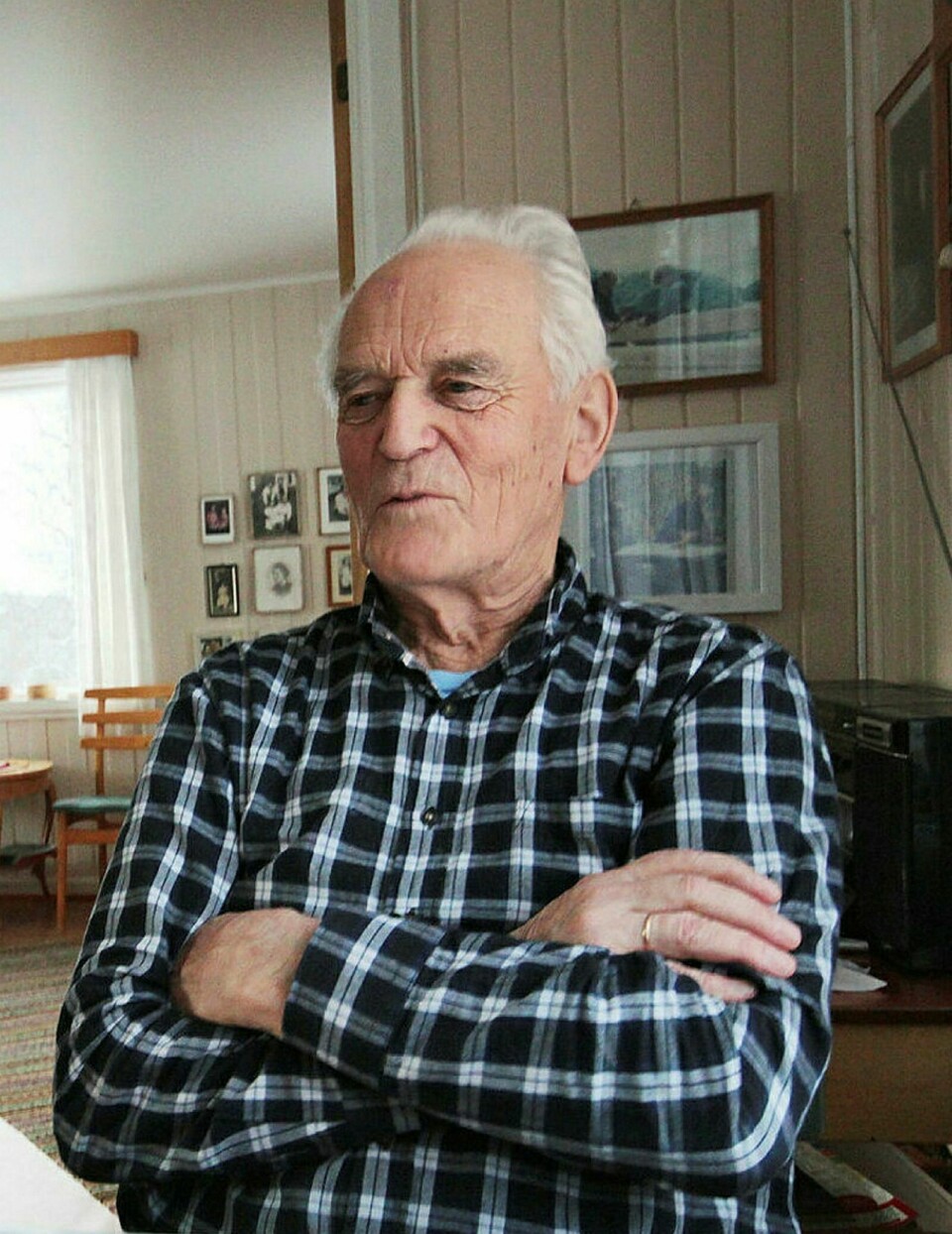 GIKK BORT: Roald Haugli var 91 år da han gikk ut av tida 20. november 2020. Foto: Vera Lill Bjørkhaug (arkiv)