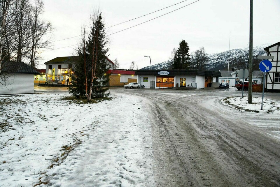 UVANLIG SYN: Synet av til dels bar asfalt og gress er slettes ikke et normalt syn i januar. Foto: Torbjørn Kosmo