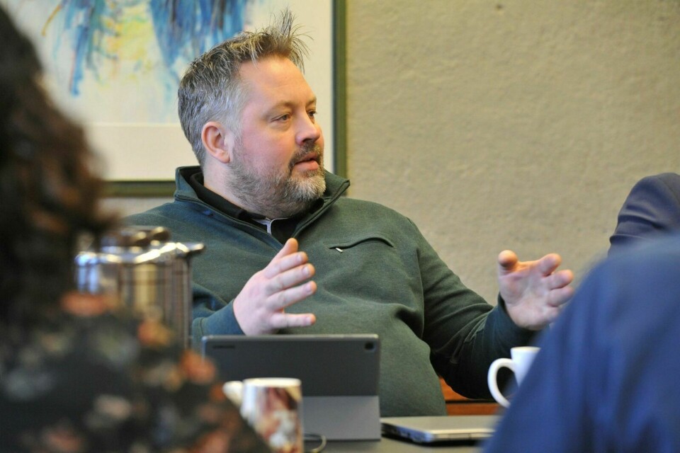 MISFORNØYD: Gruppeleder for Senterpartiet i Bardu, Karl Johnny Bjørnsen, var en av flere som uttrykte sin misnøye med arbeidet som er gjort i ombyggingssaken. Foto: Terje Tverås