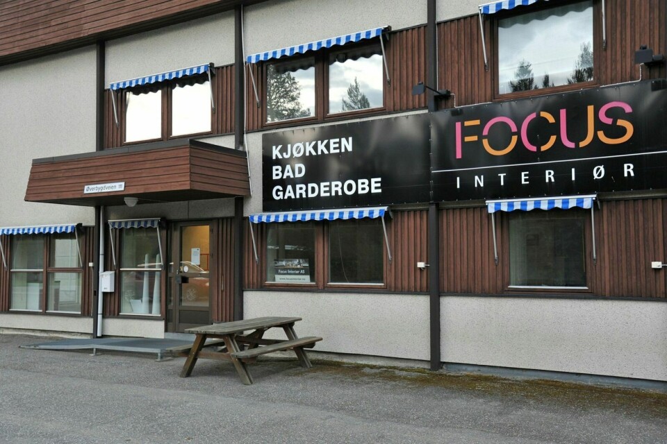 KONKURS: Focus Interiør AS på Rundhaug. Foto: Gjermund Nilssen (arkiv)