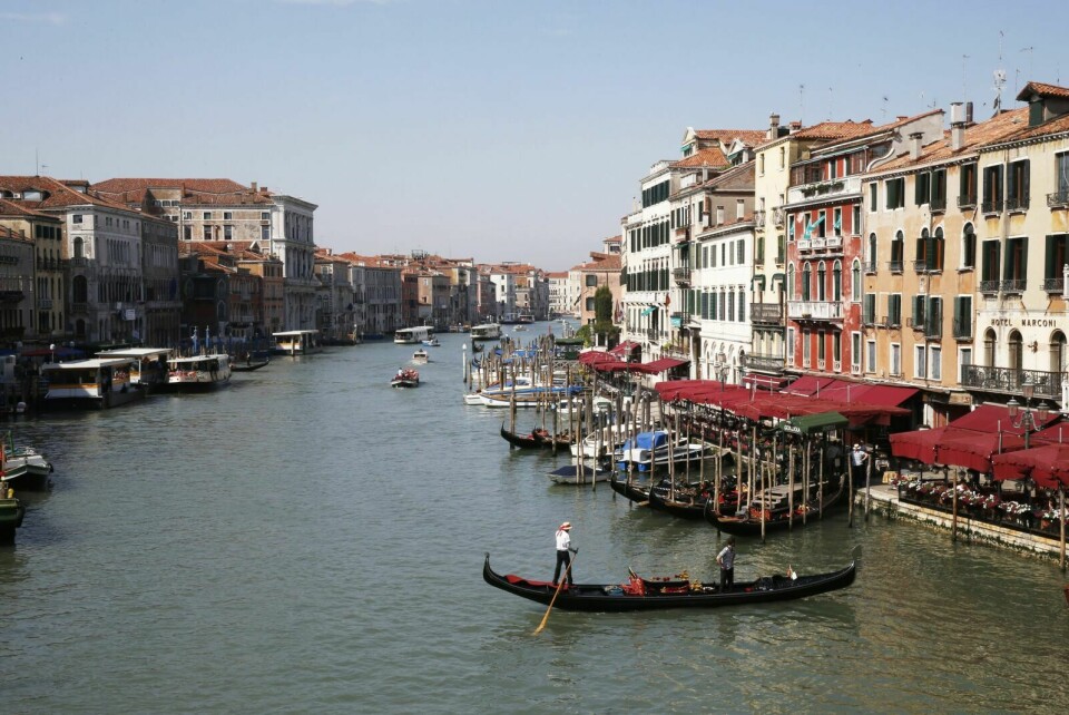 TILLATT: Venezia i Italia er blant stedene nordmenn kan dra til uten å pådra seg karantene etter 15. juli. Foto: Cornelius Poppe / NTB scanpix