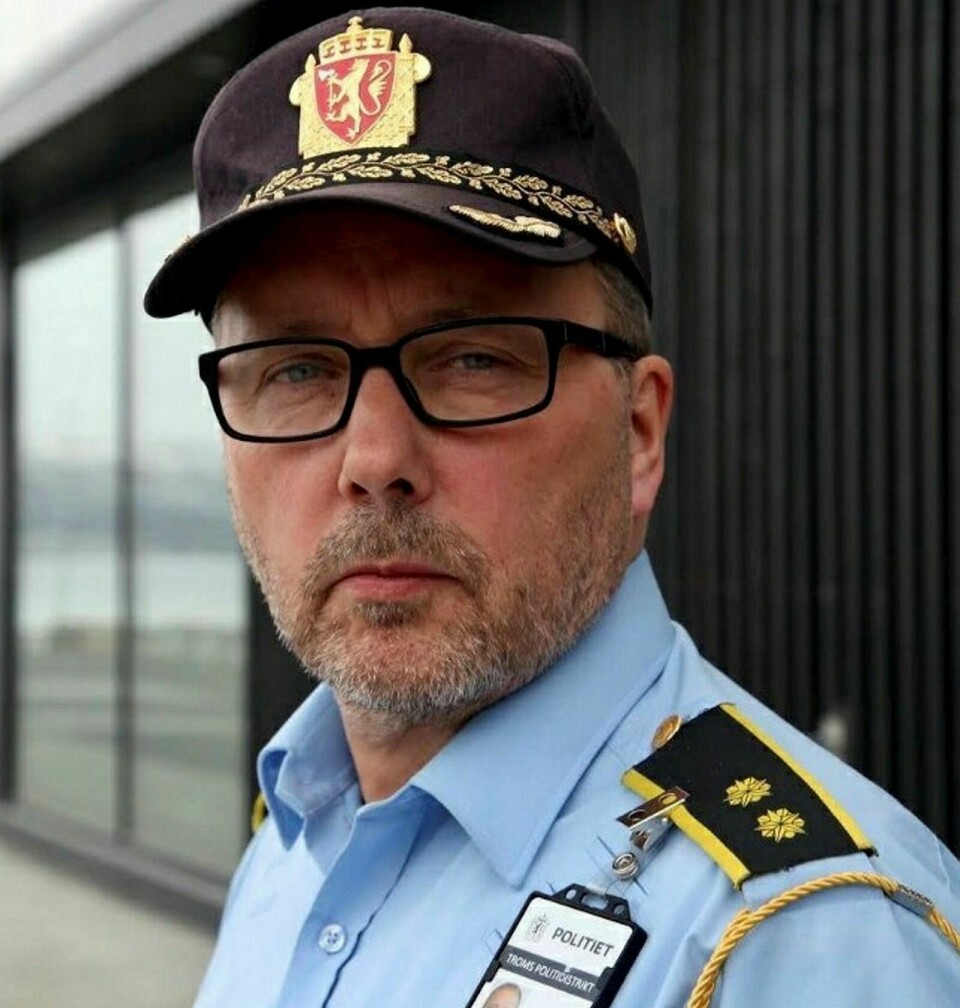TAR FLERE FARTSSYNDERE: UP-sjef Geir Marthinsen og hans mannskap. Foto: Pressefoto