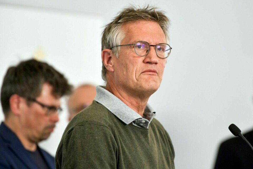 HELSETOPP: Anders Tegnell, statsepidemiolog i Sverige. Foto: Anders Wiklund/TT NYHETSBYRÅN / NTB scanpix