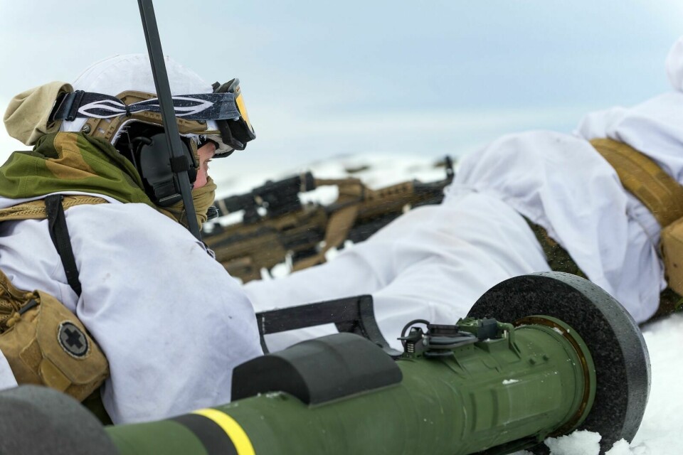 Soldater fra 2. bataljon fotografert under øvelse i Finnmark i 2015. Foto: Ole Sverre Haugli / Hæren