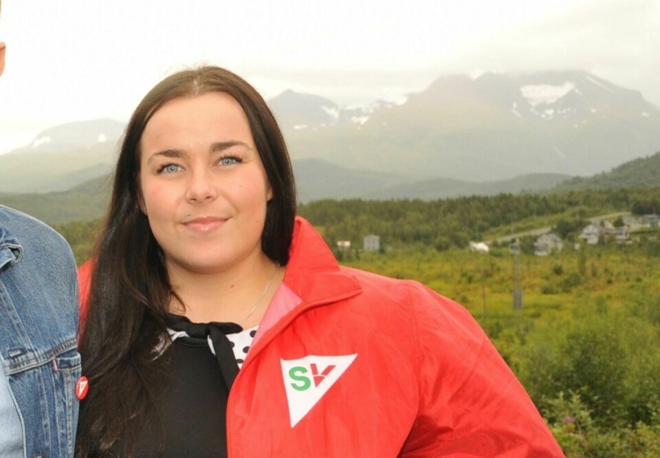 Katrine Boel Gregussen, kvinnepolitisk leder i Troms og Finnmark SV Foto: Kari Anne Skoglund (arkiv)
