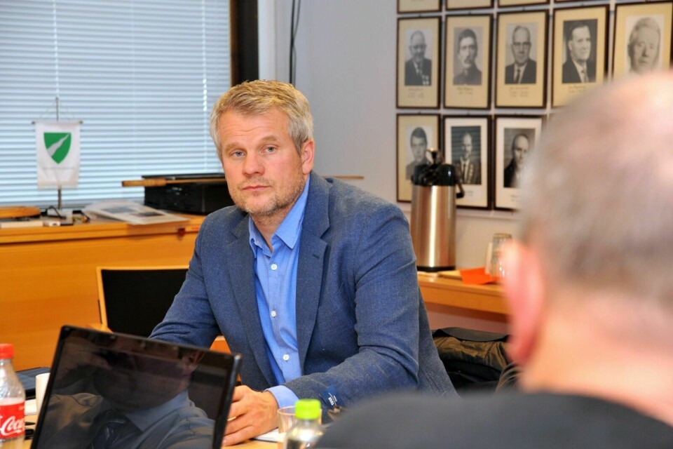MANGEL PÅ MULIGHETER: Høyres Martin Nymo mener det lokale næringslivet ikke får muligheten til å konkurrere om oppdrag i forsvaret. Foto: Kari Anne Skoglund (Arkiv)