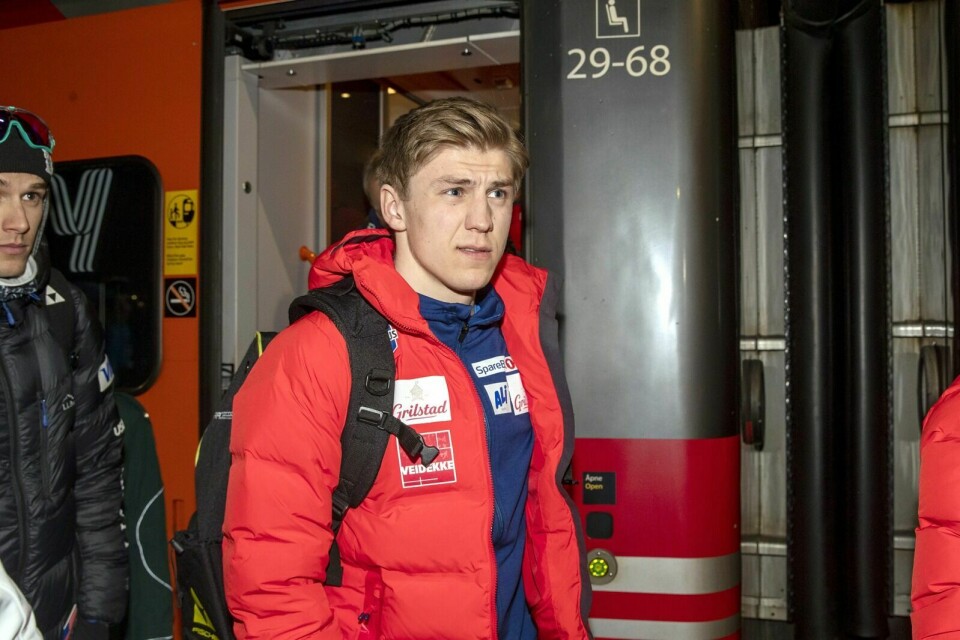 CANADA NESTE: Etter ei tung 5-mil i Holmenkollen er Erik Valnes nå klar for sprintkonkurranser i Canada kommende helg. Foto: Terje Pedersen/ NTB Scanpix