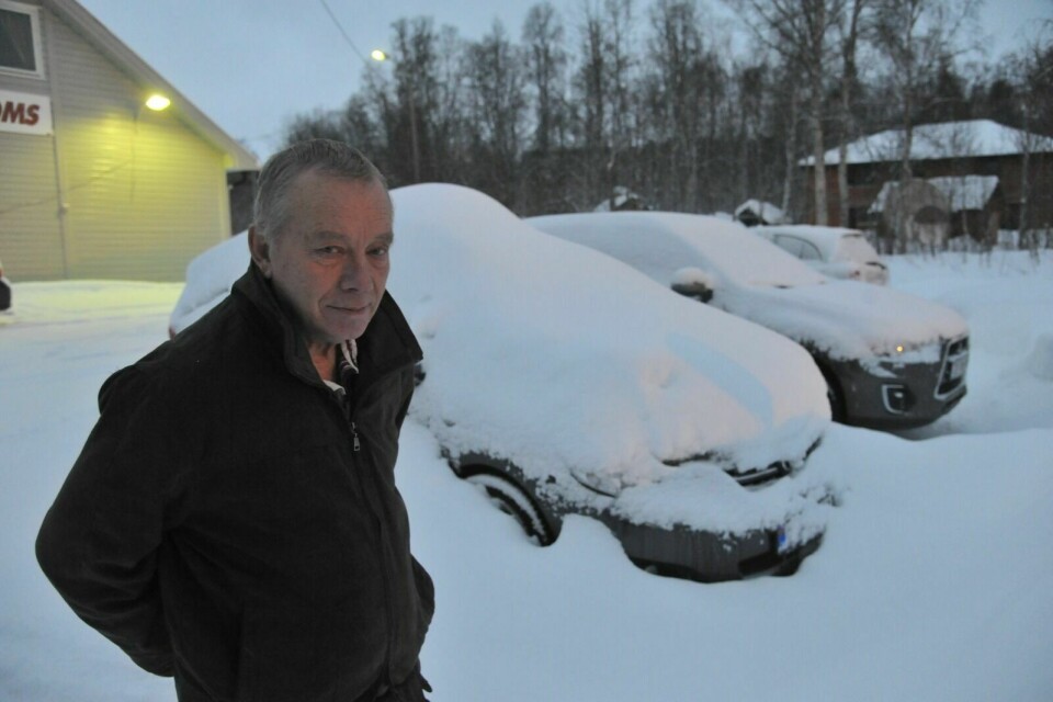 TRYGG SKOLEVEI: Arne Lange i Målselv kommune sier det er mange som slåss om midlene til trafikksikkerhetstiltak i fylket. Foto: Kari Anne Skoglund (Arkiv)