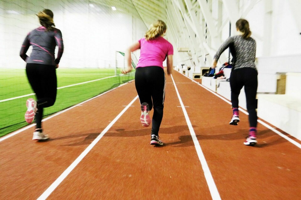 STEVNE: Det blir friidrettsstevne i Bardufoss storhall onsdag. Det er det aller første som blir arrangert i hallen. Foto: NTB Scanpix (Illustrasjon)