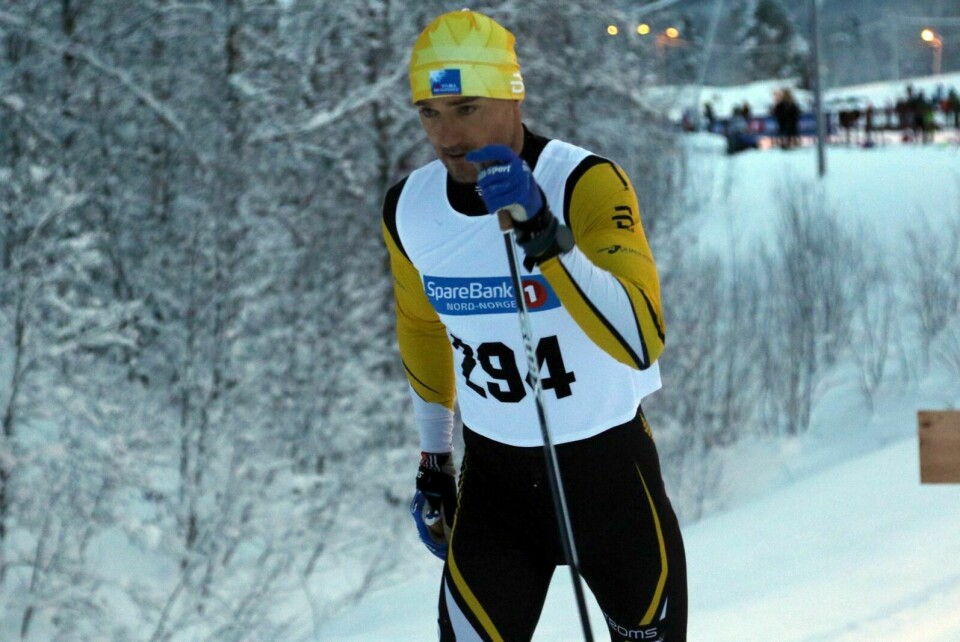 SEIER: Langløpsspesialist Andreas Nygaard fra Burfjord vant Førjulsrennet i seniorklassen. Foto: Ivar Løvland