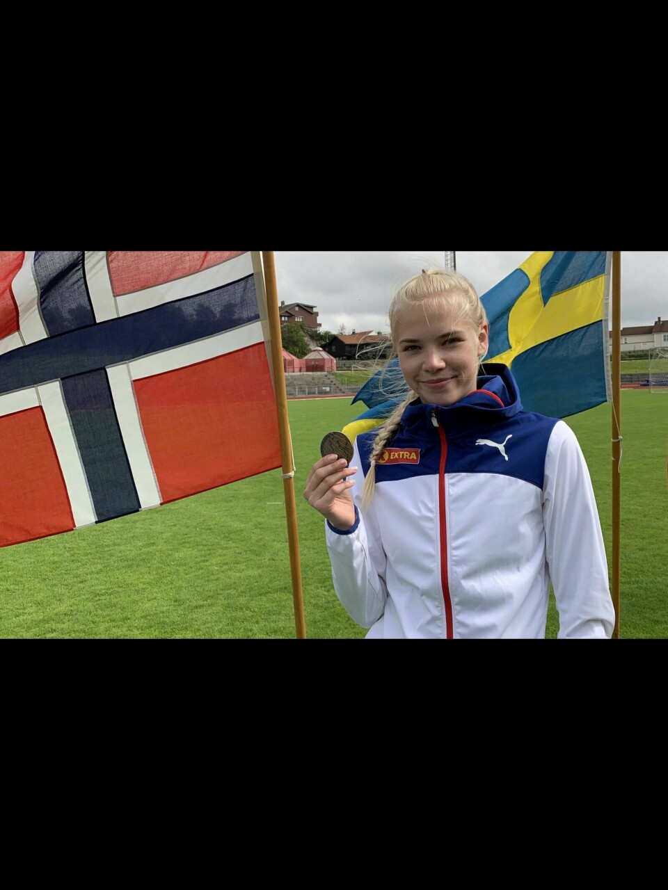LANDSLAG: Marie Brekke vant medalje under juniorlandskampen sist sommer. Nå har hun fått plass på U23-landslaget vårt. Foto: Privat