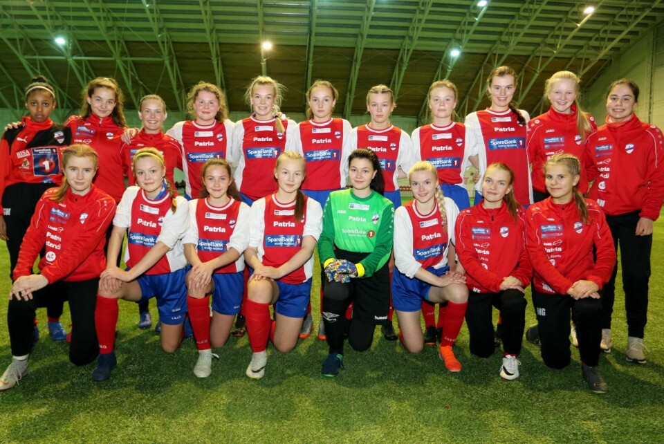 OPPRYKK: Neste sesong blir det 2. divisjon for BOIFs unge damelag i fotball. Foto: Ivar Løvland