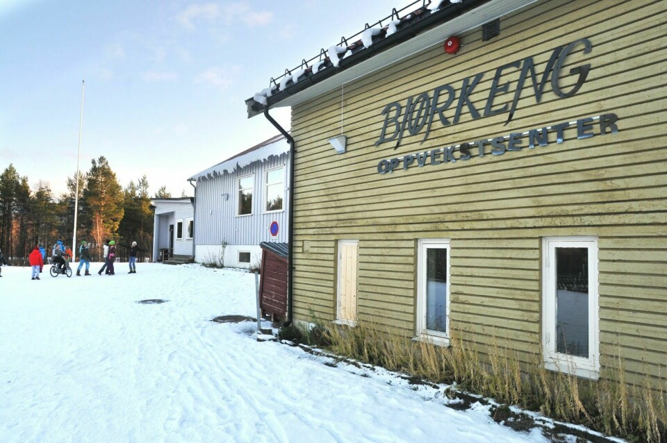 MØTEPLASS: Bjørkeng oppvekstsenter i Øverbygd er ett av to steder i Målselv hvor det skal holdes MOT-foredrag i neste uke. Foto: Terje Tverås (arkiv)